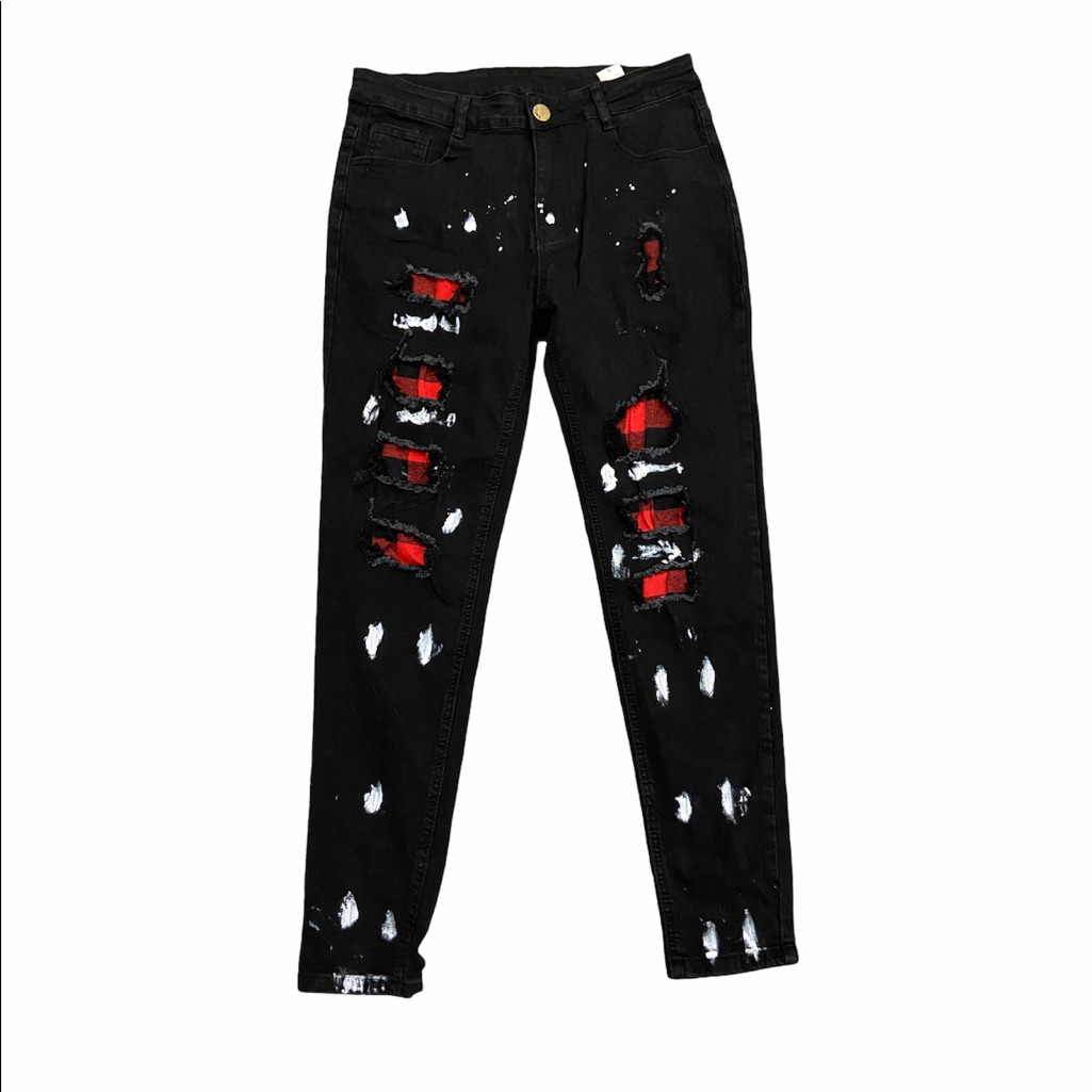 Ripped/ Patchwork/ Painted Denim
